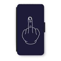 F**k U: iPhone XS Flip Hoesje