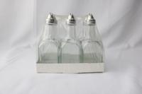 Olie/azijn flesjes 6 stuks