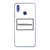 Ambitchious: Honor Note 10 Transparant Hoesje Ambitchious: Honor Note 10 Transparant Hoesje