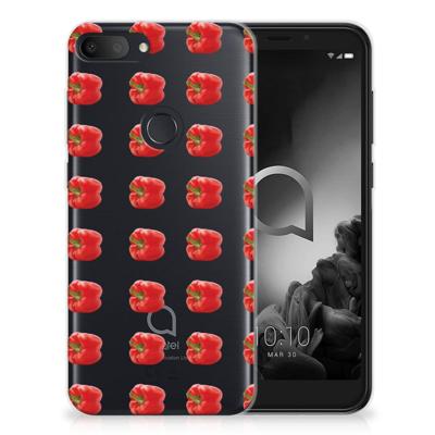 Alcatel 1S (2019) | Siliconen Case | Paprika Red