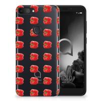 Alcatel 1S (2019) | Siliconen Case | Paprika Red
