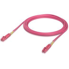 Ubiquiti UACC-OFC-M2-LULU-5M InfiniBand en Glasvezelkabel LC LC/LC Roze