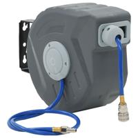 VidaXL Automatische luchthaspel 1/4" 12 m