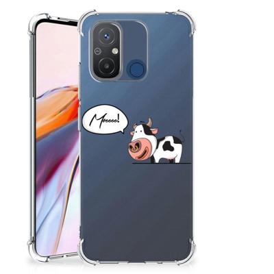 Xiaomi Redmi 12C Stevig | Bumper Hoesje | Cow Xiaomi Redmi 12C Stevig | Bumper Hoesje | Cow