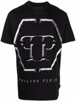 Philipp Plein t-shirt à logo strassé - Noir - thumbnail