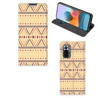 Xiaomi Redmi Note 10 Pro | Hoesje met Magneet | Aztec Yellow