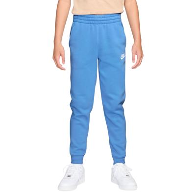 Nike Sportswear Club Fleece Joggingbroek Kids Blauw Wit