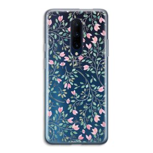 Sierlijke bloemen: OnePlus 7 Pro Transparant Hoesje