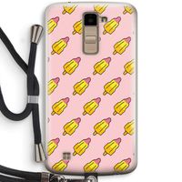 Waterijsjes: LG K10 (2016) Transparant Hoesje met koord