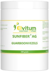 Elvitum Sunfiber AG Guarboonvezels Poeder
