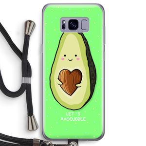 Avocuddle: Samsung Galaxy S8 Transparant Hoesje met koord