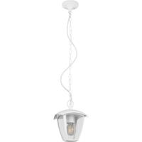 Moderne LED Hanglamp - E27 Fitting - 1 Lichtpunt - Wit Aluminium