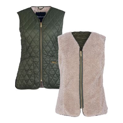 Dames Bodywarmer Markenfield Olive Natural