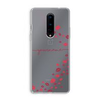 Kusjes: OnePlus 8 Transparant Hoesje