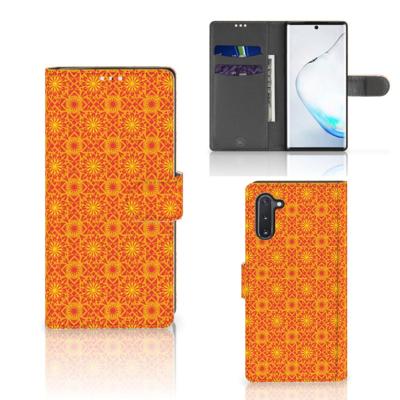 Samsung Galaxy Note 10 | Telefoon Hoesje | Batik Oranje