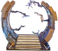Marvel's The Avengers Accessories Collection Series Iron Man Suit-Up Gantry