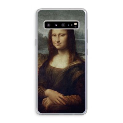 Mona Lisa: Samsung Galaxy S10 5G Transparant Hoesje