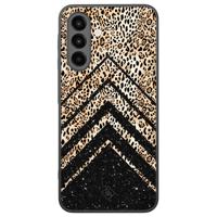 Samsung Galaxy A26 hoesje - Chevron luipaard