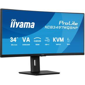 Iiyama Prolite XCB3497WQSNP-B1 34 UWQHD 120Hz VA KVM Monitor