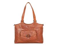 Spikes & Sparrow Schoudertas / Laptoptas 15.6'' Kalynn Brandy