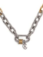 Charriol collier Forever Lock bicolore - Argent - thumbnail