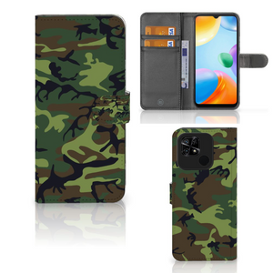 Xiaomi Redmi 10C Telefoon Hoesje Army Dark