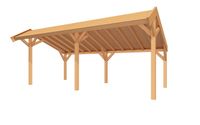 YARD Outdoor SUBLIME Kapschuur - 700x300 cm Douglashout- Kapschuurdak- - YARD Outdoor YARD Outdoor SUBLIME Kapschuur - 700x300 cm Douglashout- Kapschuurdak- - YARD Outdoor