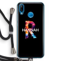 Abstract Spectrum: Huawei P20 Lite Transparant Hoesje met koord Abstract Spectrum: Huawei P20 Lite Transparant Hoesje met koord