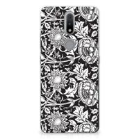 Nokia 2.4 | TPU Case | Black Flowers