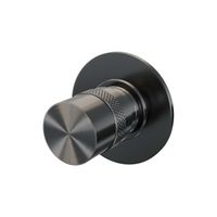 Inbouw Stopkraan Brauer Gunmetal Edition Rond 6.5 cm Messing Gunmetal Brauer - thumbnail