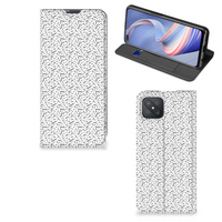 OPPO Reno4 Z 5G Hoesje met Magneet Stripes Dots