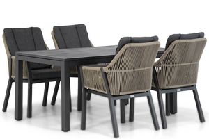 Lifestyle Verona/Concept 160 cm dining tuinset 5-delig