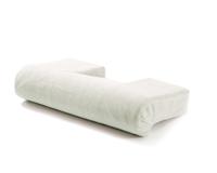 Overtrek wit met rits voor The Pillow Travel Overtrek wit met rits voor The Pillow Travel