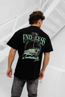 Jorcustom Endless Summer Loose Fit T-Shirt Heren Zwart - Maat L - Kleur: Zwart | Soccerfanshop