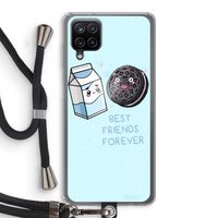 Best Friend Forever: Samsung Galaxy A12 Transparant Hoesje met koord
