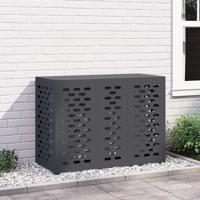 Airconditioner hoes Antraciet 110 x 50 x 80 cm Staal