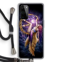 Aerial Angel: OnePlus 9 Pro Transparant Hoesje met koord