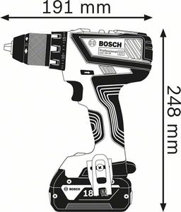 Bosch Professional GSR 18V-28 06019H4100 Accu-schroefboormachine Zonder accu