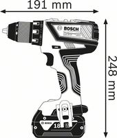 Bosch Blauw GSR 18V-28 Professional Accuboorschroevendraaier | zonder accu's en lader - 06019H4100 - thumbnail