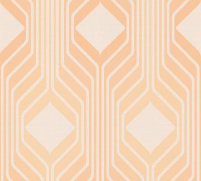 AS Creation Retro Chic - Oranje - Retro - 395323