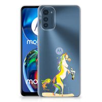 Motorola Moto E32/E32s Telefoonhoesje met Naam Horse Color