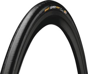 Continental super sport plus - racefietsband - 700x25c - draadband - zwart