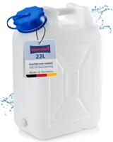 Hunersdorff Jerrycans met wijde hals | 22 l HD-PE | H475xB370xD180mm | 1 stuk - 818200 818200