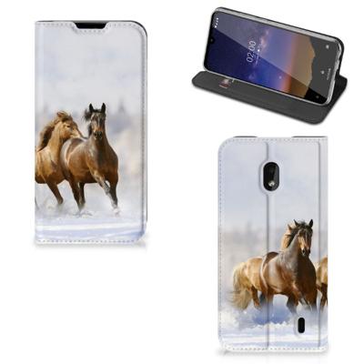 Nokia 2.2 | Hoesje maken | Paarden