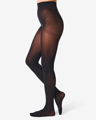 HEMA Temp tech panty 40denier zwart (zwart)