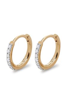 Monica Vinader boucles d'oreilles en or 14ct