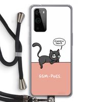 GSM poes: OnePlus 9 Pro Transparant Hoesje met koord