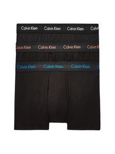 Calvin Klein - 3p Low R Trunk - Cotton Stretch -