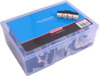 Elvedes Rembloksets power pads magura hs11 / hs33 - witte compound (25 paar)