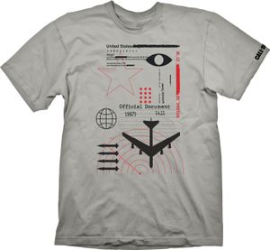 Call of Duty Black Ops Cold War - Radar Light Grey T-Shirt